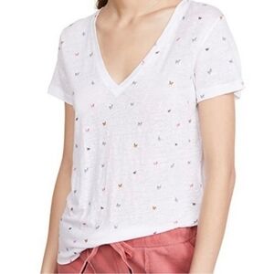 NWT Rails Cara Rainbow Butterflies Top Small